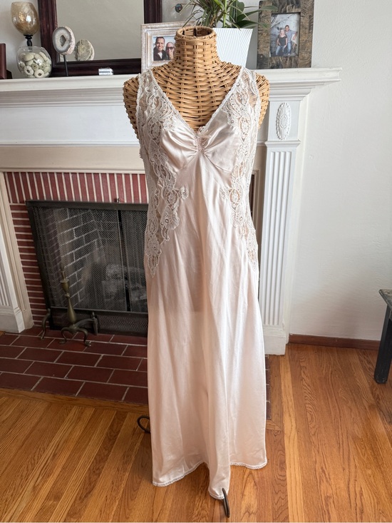 Dior Other - Vintage Christian Dior flirty lace trim long nightie Large